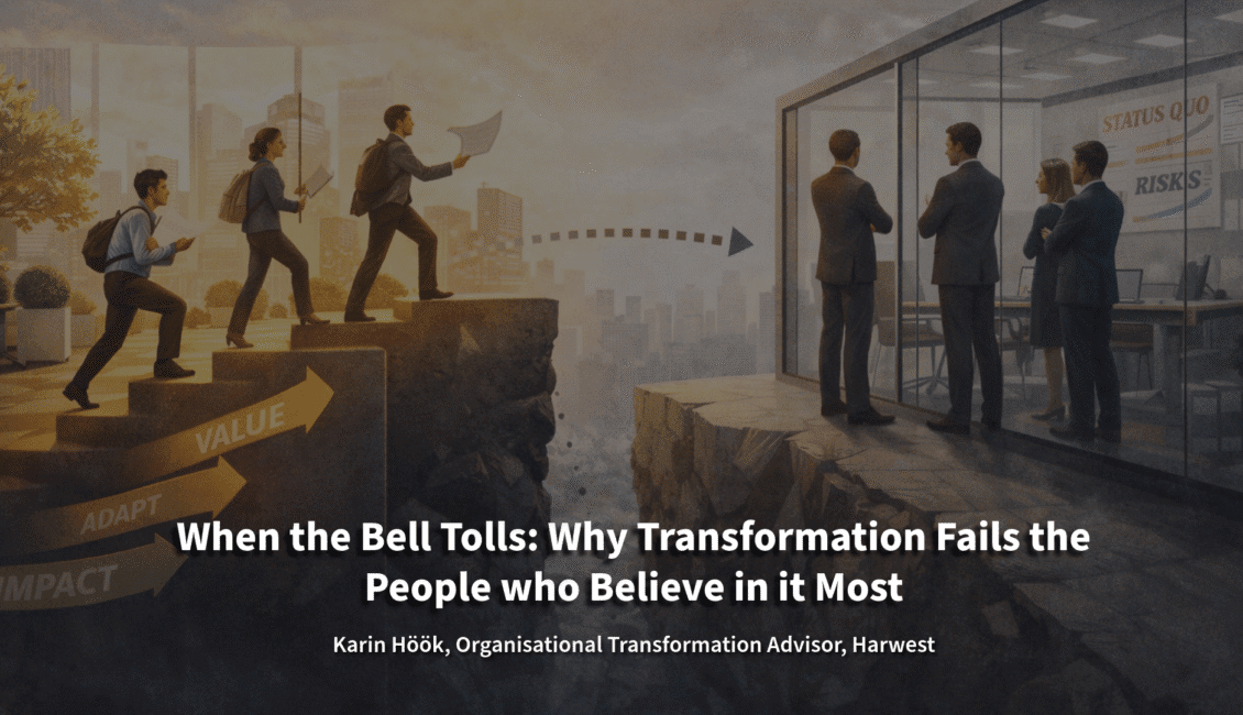 when the bell tolls. transformation failing those who believe it most