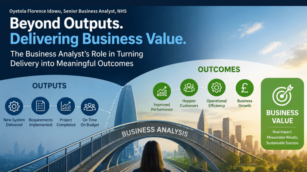 Delivering Outcomes, Not Outputs: A New Mindset for Business Analysis